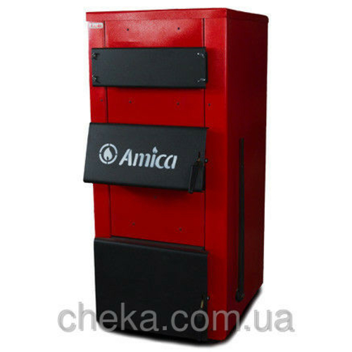 Стальные и чугунные твердотопливные котлы производства компании Amika | 